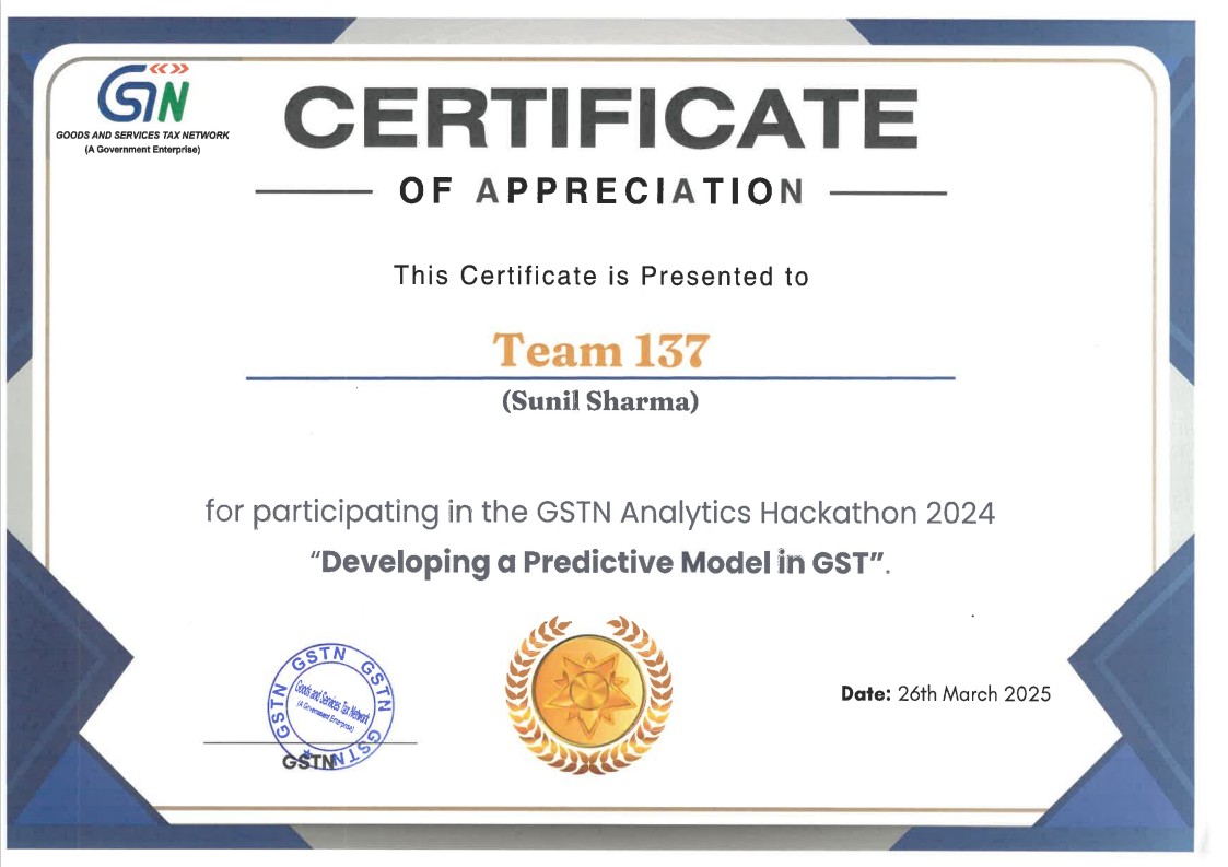 GSTN Hackathon